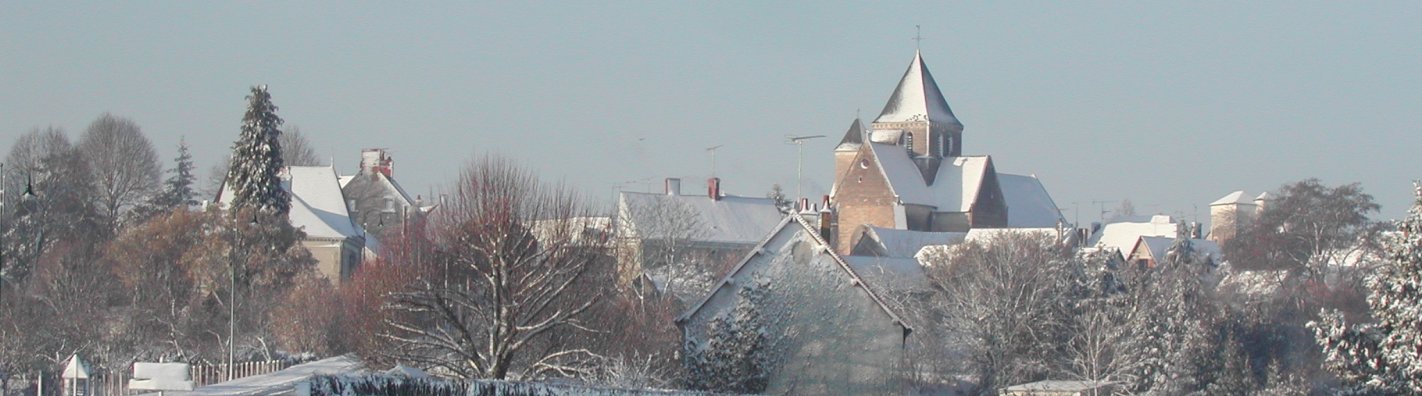 Charnizay sous la neige